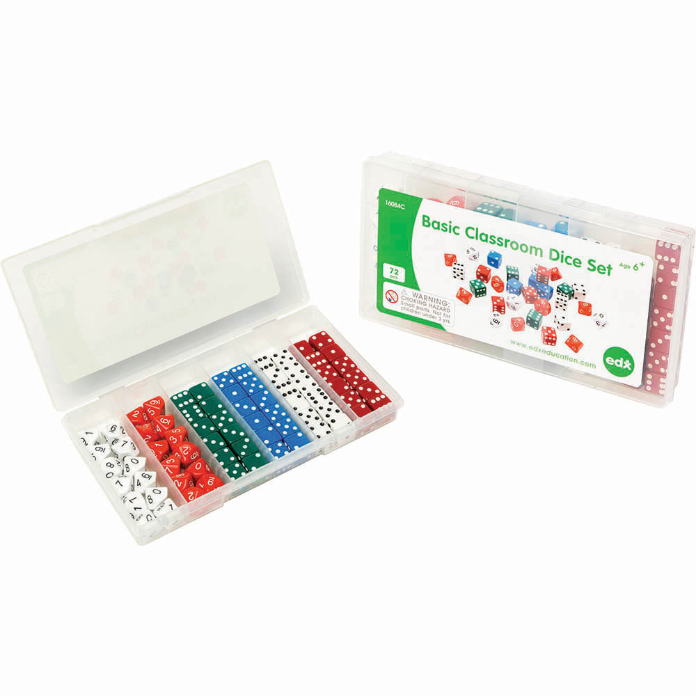 Image for EDX BASIC CLASSROOM DICE SET from C & G Office National