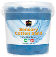 educational colours cotton sand 700g blue