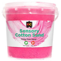 educational colours cotton sand 700g pink