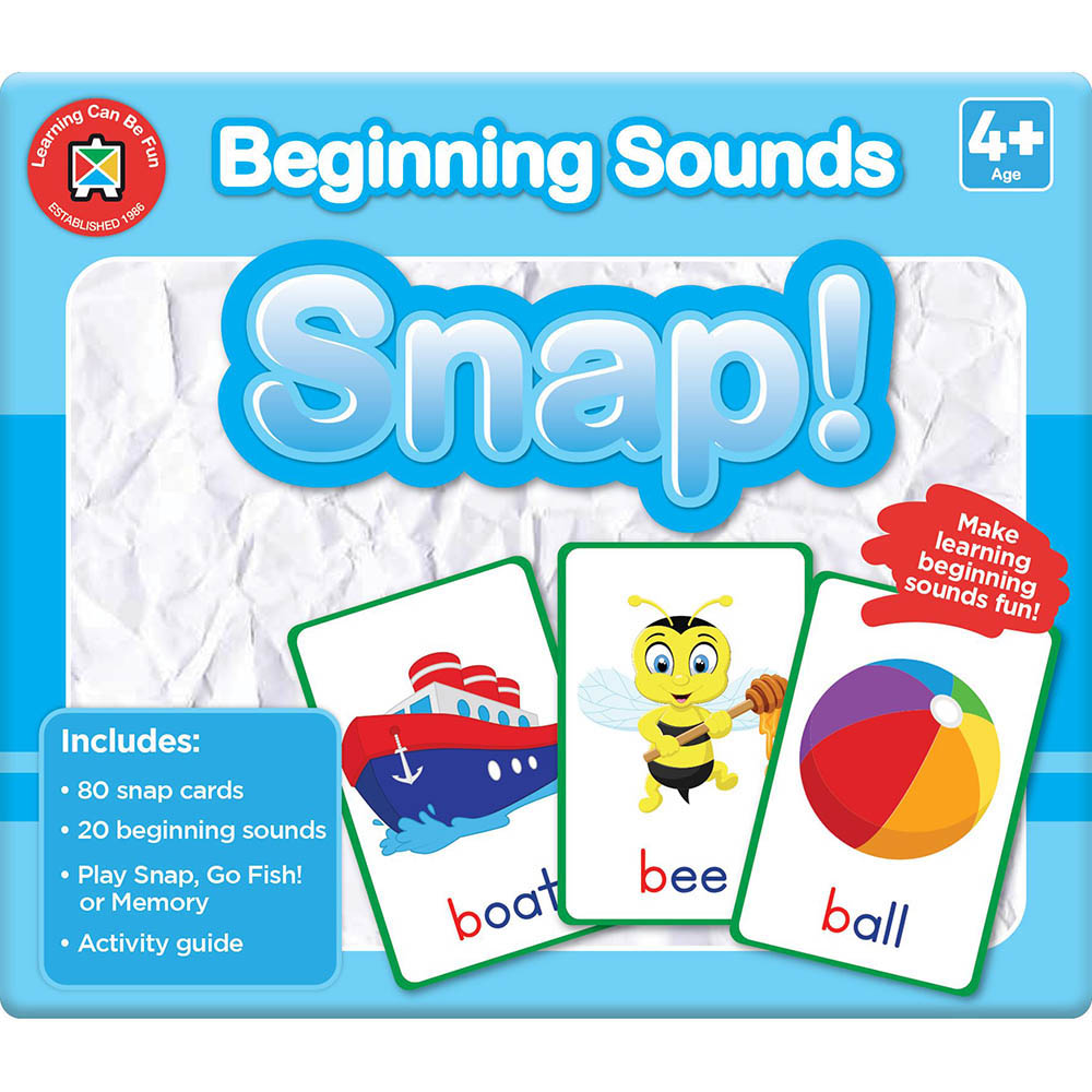 Image for LEARNING CAN BE FUN SNAP CARDS BLENDING SOUNDS from Chris Humphrey Office National