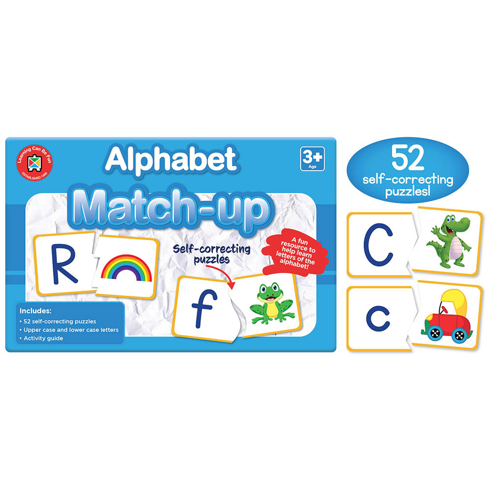 Image for LEARNING CAN BE FUN ALPHABET MATCH UP from PaperChase Office National