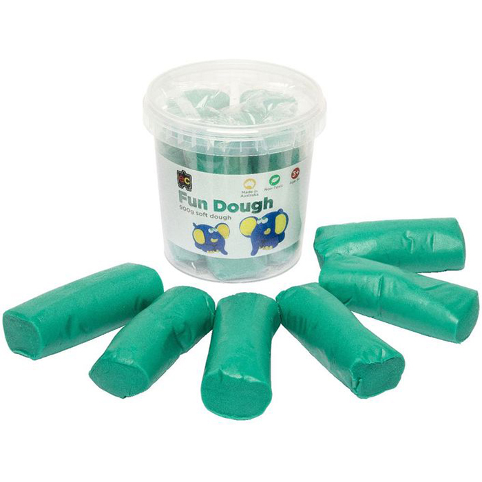 Image for EDUCATIONAL COLOURS FUN DOUGH 900G GREEN from Discount Office National