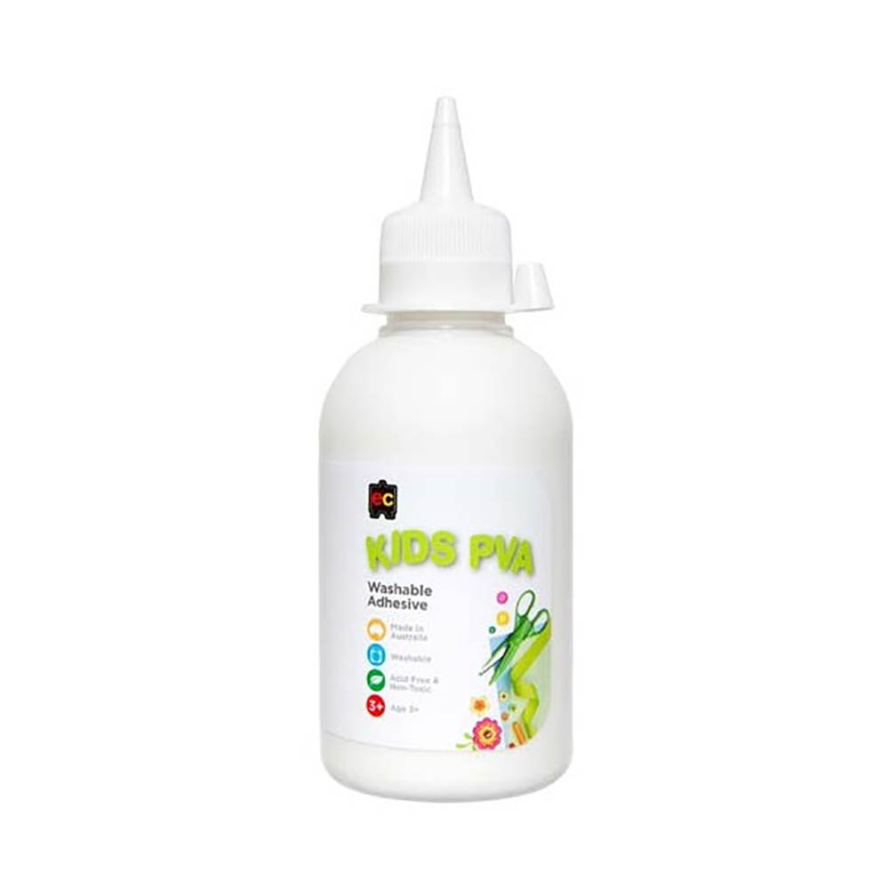 Image for EDUCATIONAL COLOURS PVA GLUE FOR KIDS 250 ML from Chris Humphrey Office National