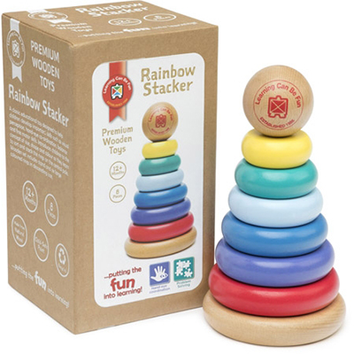 Image for EDUCATIONAL COLOURS RAINBOW STACKER from OFFICE NATIONAL CANNING VALE