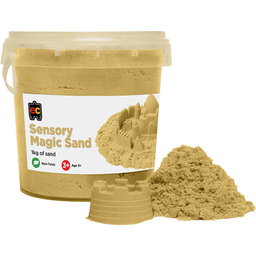 Image for EDUCATIONAL COLOURS SENSORY MAGIC SAND 1KG NATURAL from Paul John Office National