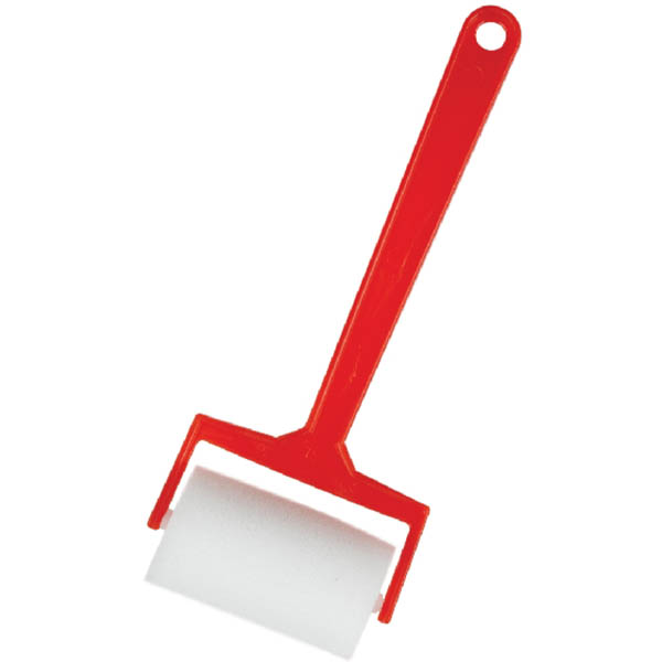 Image for EDUCATIONAL COLOURS SPONGE ROLLER 60MM RED from Chris Humphrey Office National