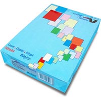 flying colours coloured a4 copy paper 80gsm turquoise (marine) pack 500 sheets
