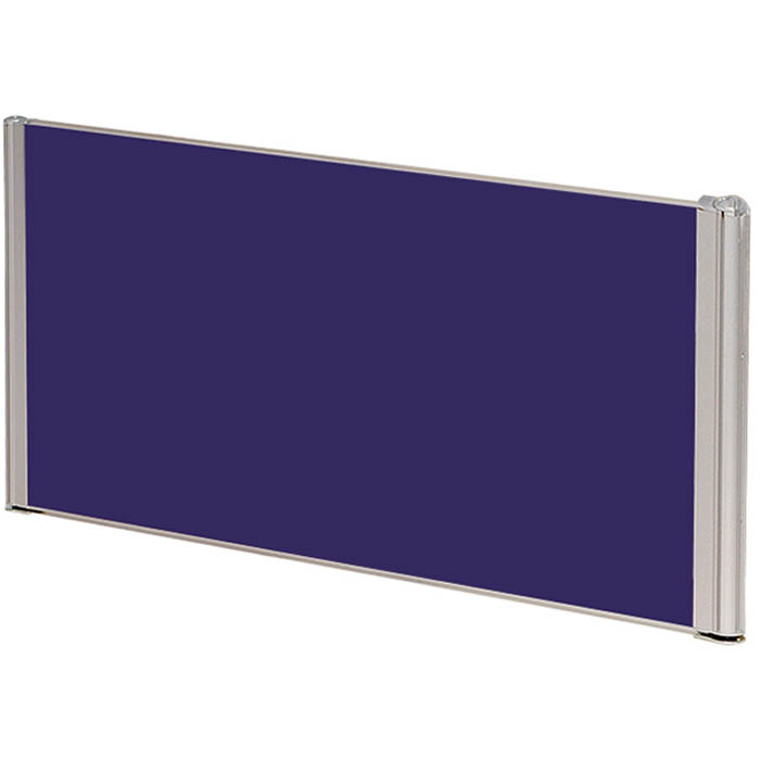 Image for SYLEX E-SCREEN FLAT DESK SCREEN 1200 X 500MM BLUE from Angletons Office National