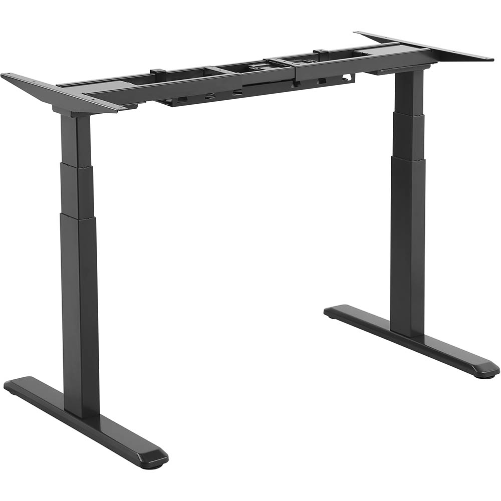 Image for ERGOVIDA EED-623D ELECTRIC SIT-STAND DESK BLACK FRAME ONLY from Ezi Office National Tweed