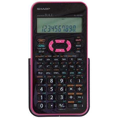 Image for SHARP EL-531XHB SCIENTIFIC CALCULATOR PINK from Two Bays Office National