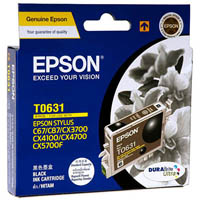 epson t0631 ink cartridge black