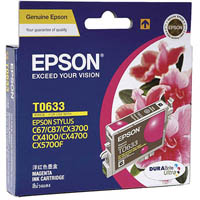 epson t0633 ink cartridge magenta