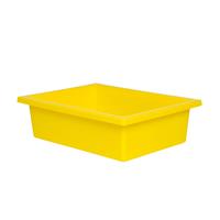 elizabeth richards plastic tote tray yellow