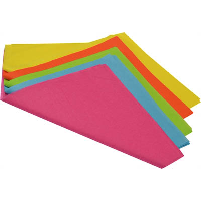 Image for ELK TISSUE PAPER ACID FREE 17GSM 500 X 750MM SUMMER ASSORTED PACK 480 from OFFICE NATIONAL CANNING VALE