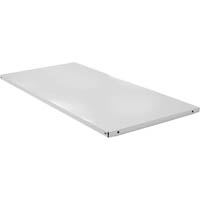 steelco uni-shelf/ez-glide additional shelf 1200mm white satin