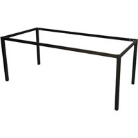 rapidline steel table frame 1800 x 750 x 725mm black