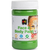 educational colours face paint 175ml green