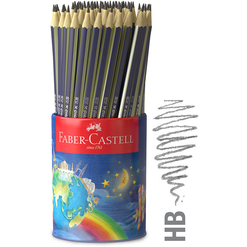 Image for FABER-CASTELL GOLDFABER PENCILS HB PACK 72 from Two Bays Office National