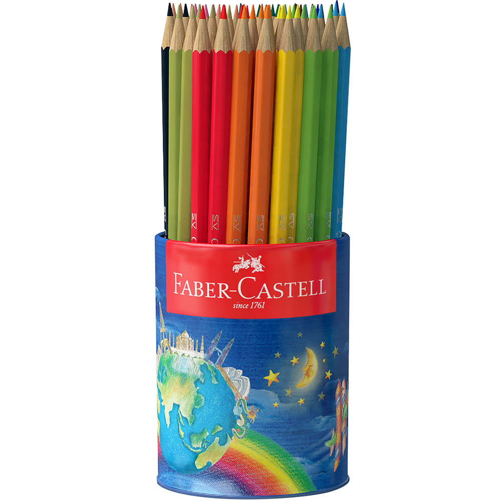 Image for FABER-CASTELL CLASSIC COLOUR PENCILS ASSORTED PACK 72 from Coastal Office National