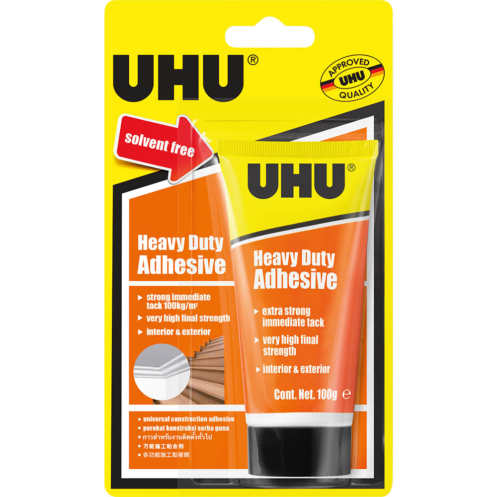 Image for UHU HEAVY DUTY ADHESIVE 100G from PaperChase Office National