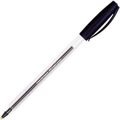 Image for FABER-CASTELL TRILUX BALLPOINT PEN MEDIUM BLACK from Coastal Office National
