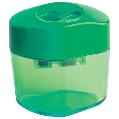 Image for FABER-CASTELL WAVE PENCIL SHARPENER 2-HOLE BARREL from Ezi Office Supplies Gold Coast Office National
