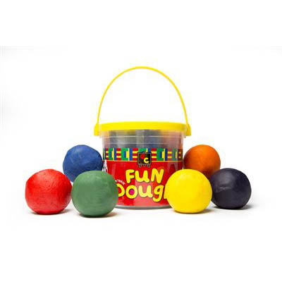 Image for EDUCATIONAL COLOURS FUN DOUGH ASSORTED 1.2KG PACK from OFFICE NATIONAL CANNING VALE