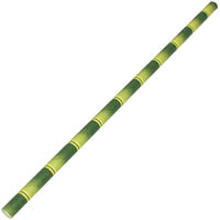 envirochoice paper straw regular bamboo print pack 250