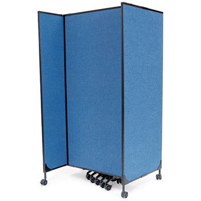 Image for GREAT DIVIDER MODULAR SCREEN STARTER KIT 2438MM BLUE from Surry Office National