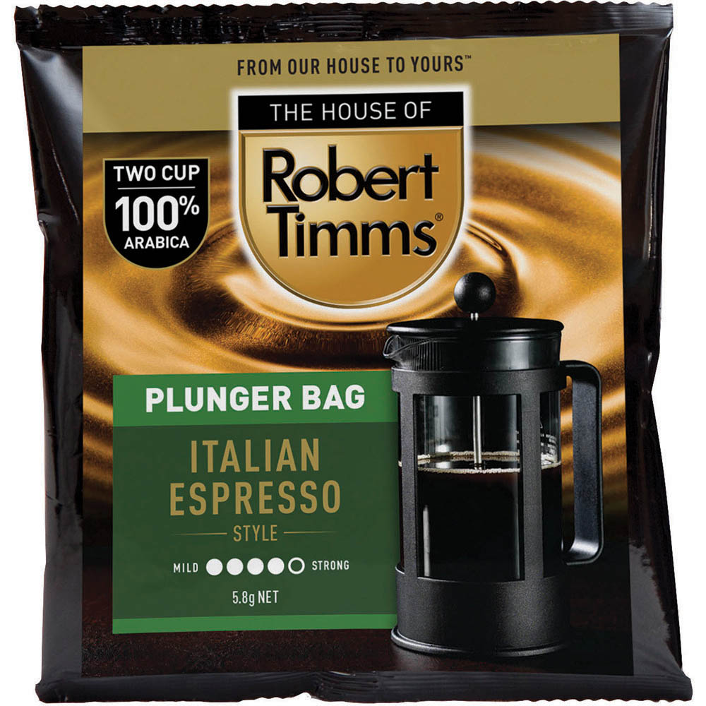 Image for ROBERT TIMMS COFFEE PLUNGER BAGS BOX 50 from Aztec Office National
