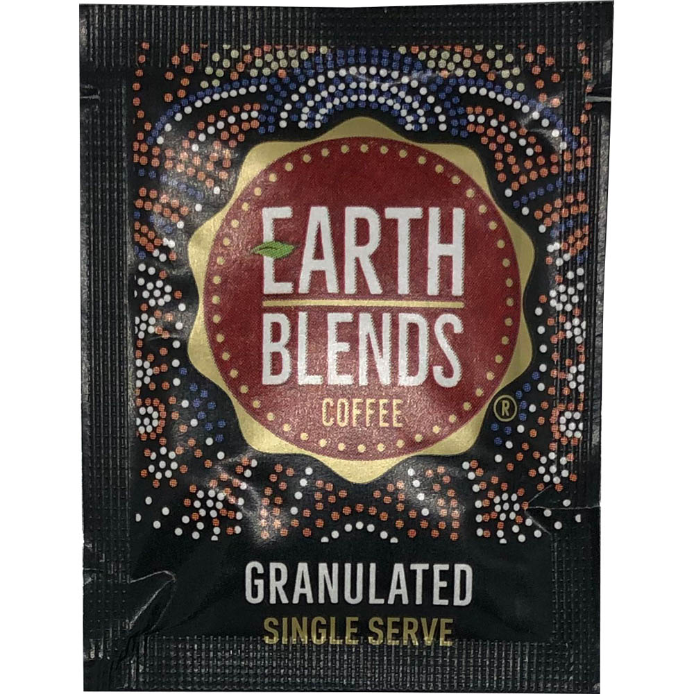 Image for EARTH BLENDS COFFEE GRANULATED SINGLE SERVE SACHET 1.7G BOX 1000 from Chris Humphrey Office National