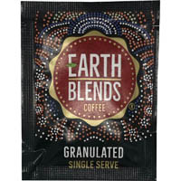earth blends coffee granulated single serve sachet 1.7g box 1000