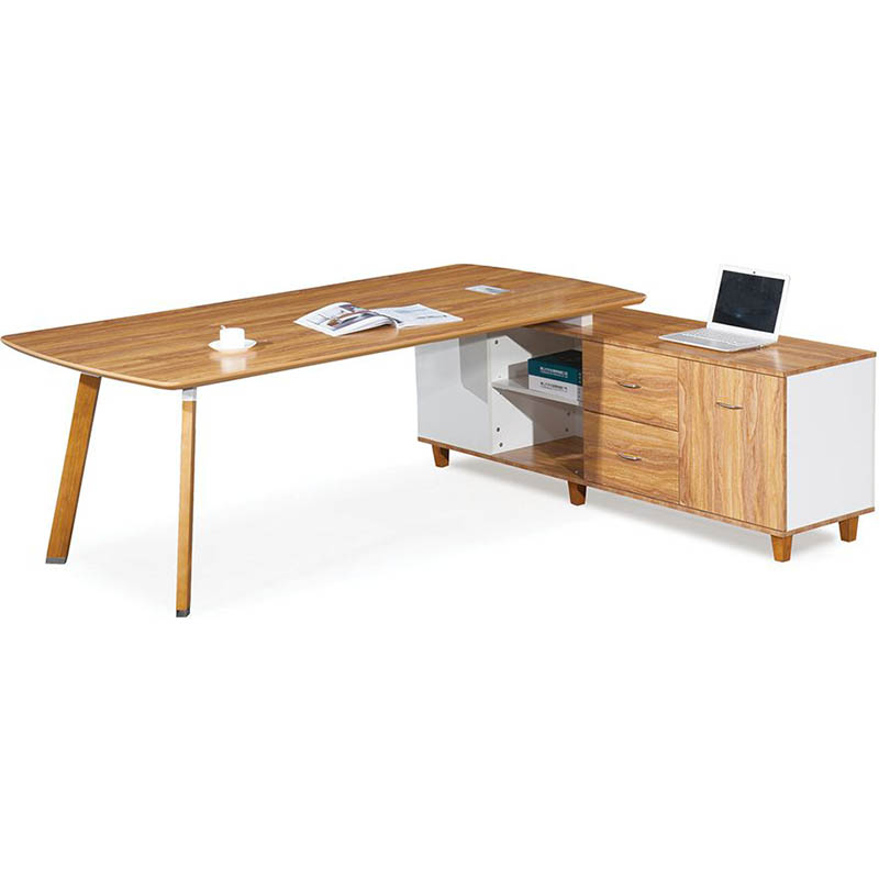 Image for ARBOR EXECUTIVE CORNER WORKSTATION RHS 2200 X 1850 X 720MM AMERICAN WALNUT from Office National Sydney Stationery