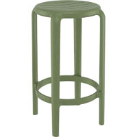 siesta exclusive tom bar stool 65 olive green