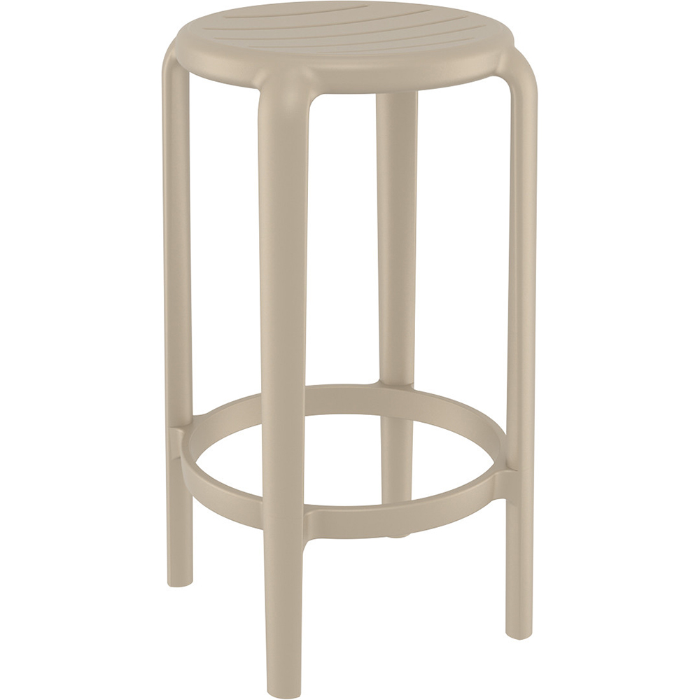 Image for SIESTA EXCLUSIVE TOM BAR STOOL 65 TAUPE from Copylink Office National