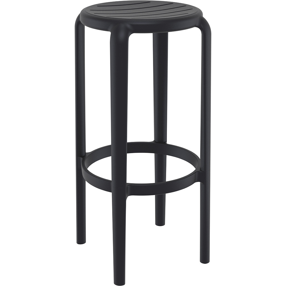 Image for SIESTA EXCLUSIVE TOM BAR STOOL 75 BLACK from Ezi Office Supplies Gold Coast Office National