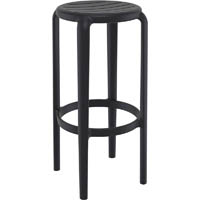 siesta exclusive tom bar stool 75 black