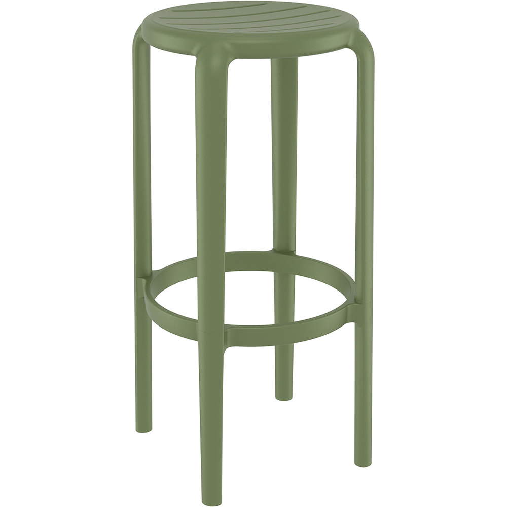 Image for SIESTA EXCLUSIVE TOM BAR STOOL 75 OLIVE GREEN from Absolute MBA Office National