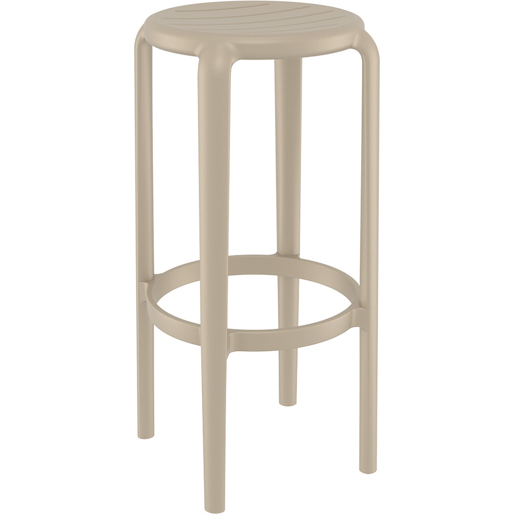Image for SIESTA EXCLUSIVE TOM BAR STOOL 75 TAUPE from Complete Stationery Office National (Devonport & Burnie)