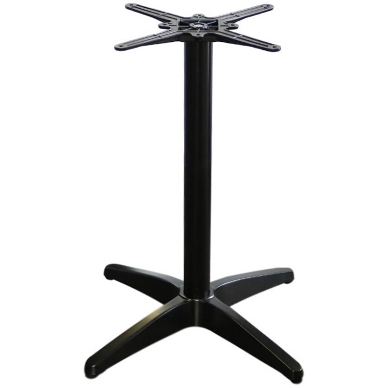 Image for ASTORIA TABLE BASE 720MM BLACK POWDERCOAT from Discount Office National