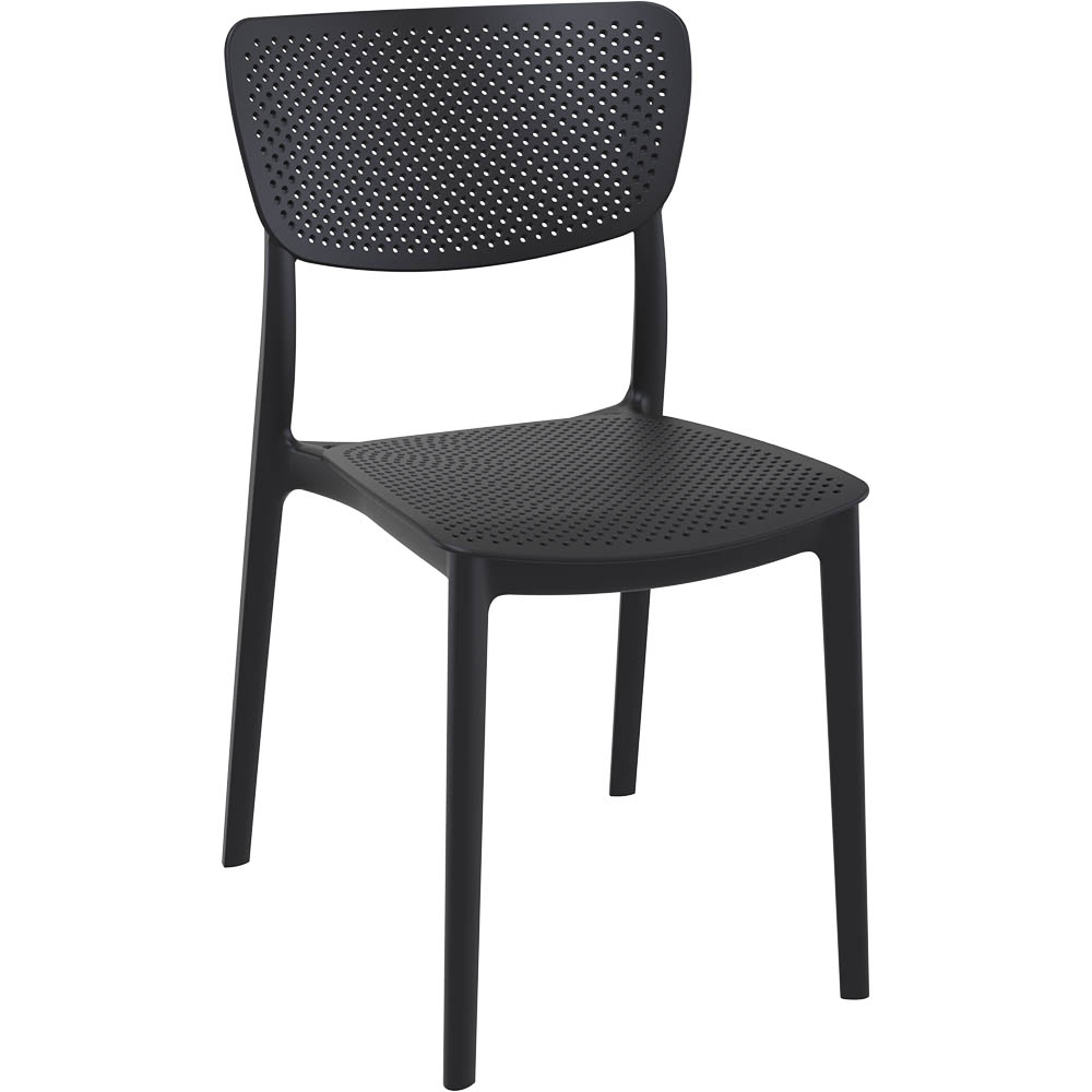 Image for LUCY CHAIR BLACK from Complete Stationery Office National (Devonport & Burnie)