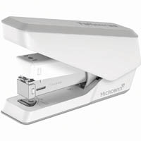 fellowes lx840 microban easypress stapler half strip 25 sheet white