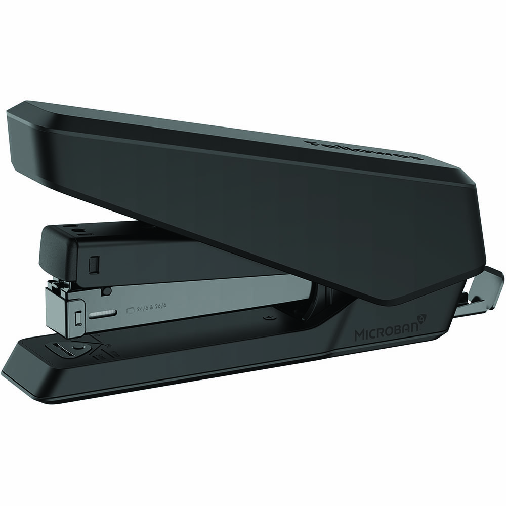 Image for FELLOWES LX850 MICROBAN EASYPRESS STAPLER FULL STRIP 25 SHEET BLACK from OFFICE NATIONAL CANNING VALE