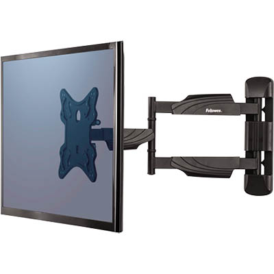 Image for FELLOWES MONITOR ARM WALL MOUNT FULL MOTION TV from Office National Sydney Stationery