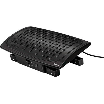 Image for FELLOWES FOOTREST CLIMATE CONTROL PEDI RELIEF BLACK from OFFICE NATIONAL CANNING VALE