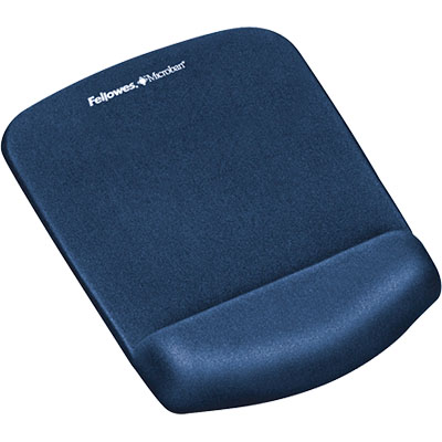 Image for FELLOWES PLUSH TOUCH LYCRA MOUSE PAD AND WRIST REST BLUE from SBA Office National - Darwin