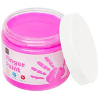 educational colours finger paint 250ml pink