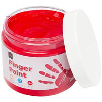 educational colours finger paint 250ml red