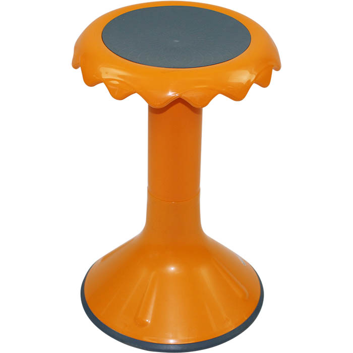 Image for SYLEX BLOOM STOOL 450MM HIGH ORANGE from Emerald Office Supplies Office National