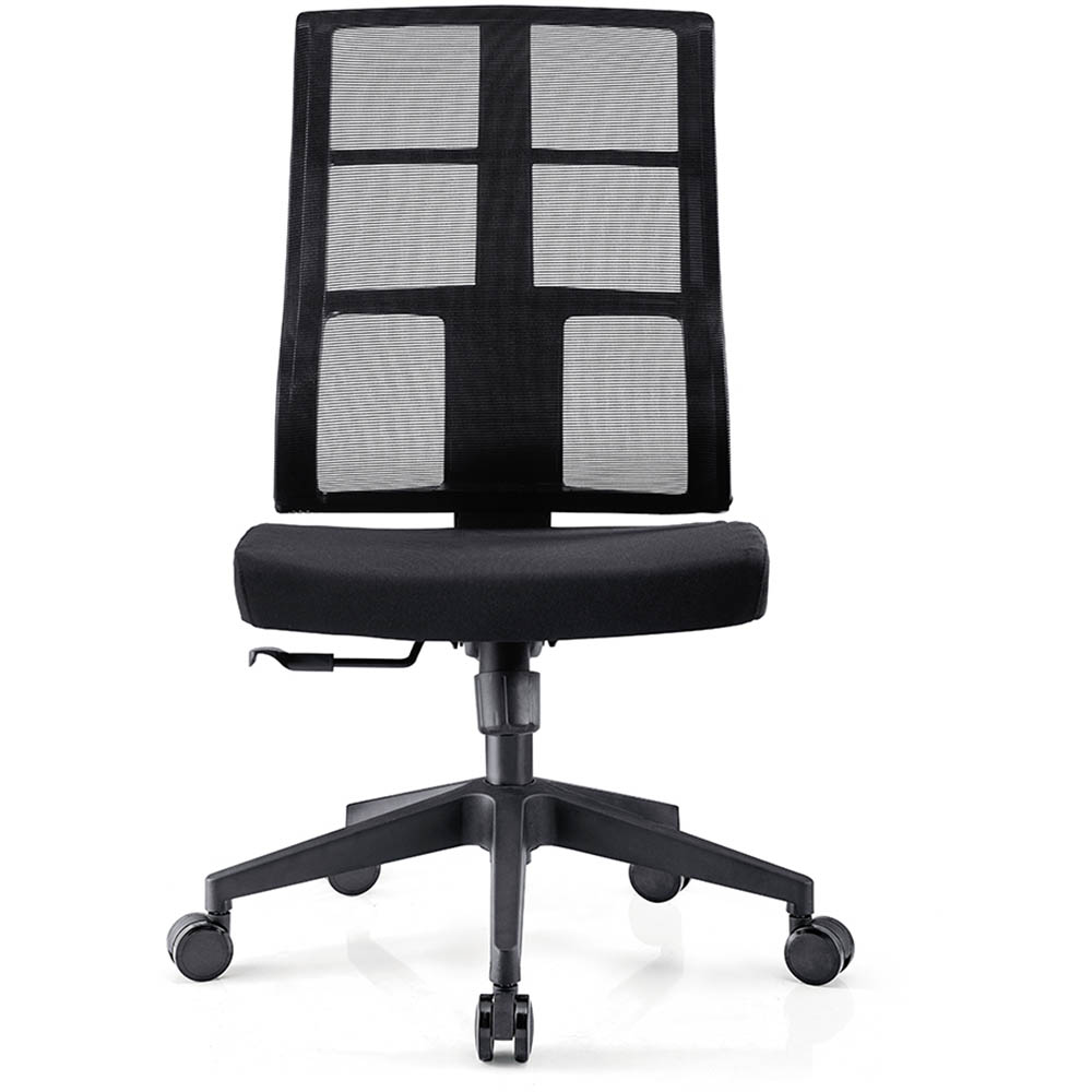 Image for INITIATIVE JEFFERSON EXECUTIVE CHAIR MEDIUM MESH BACK BLACK from Angletons Office National
